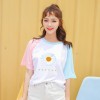 2021 summer new short-sleeved high waist T-shirt women's short INS tide women's fashion loose slim clothes