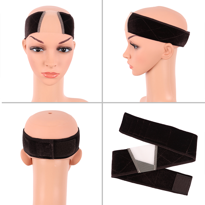 Wig hair belt pressure hair volume front lace boundary cos pressure hair anti-slip artifact fixed bundle loli hair belt velvet