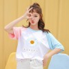 2021 summer new short-sleeved high waist T-shirt women's short INS tide women's fashion loose slim clothes