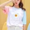 2021 summer new short-sleeved high waist T-shirt women's short INS tide women's fashion loose slim clothes